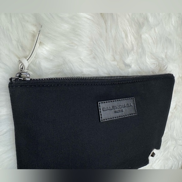Authentic BALENCIAGA PARIS Black Multiuse Pouch - Clutch-Bag - - Picture 6 of 14